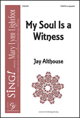 My Soul Is a Witness SSATB choral sheet music cover